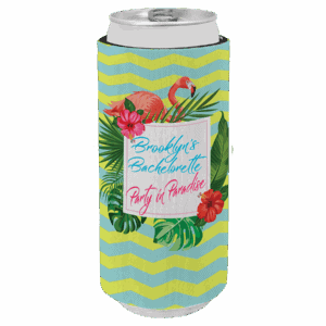 White Slim Sublimatable Beverage Holder