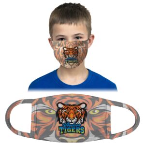 6" x 4" Child White Sublimatable Face Mask-Not For Medical Use
