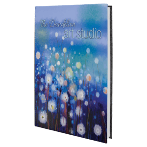 5 1/4" x 8 1/4" Subli-Tru Sketch Book with White Unlined Notepad