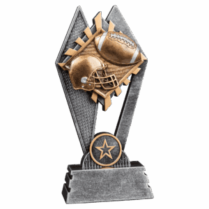 7" Football Sun Ray Award