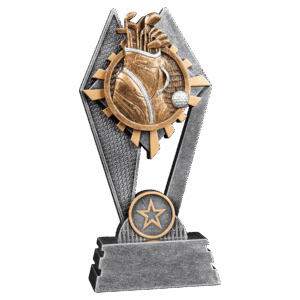 7" Golf Sun Ray Award