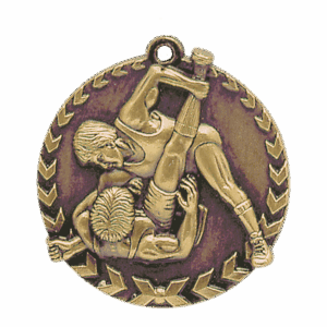 1 3/4" Wrestling Millennium Medal