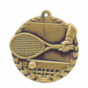 1 3/4" Tennis Millennium Medal