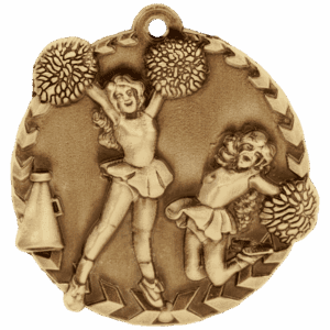 1 3/4" Cheer Millennium Medal