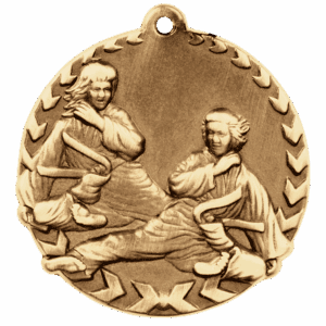 1 3/4" Martial Arts Millennium Medal