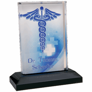 5" x 6" Sublimatable Rectangle Beveled Impress Acrylic