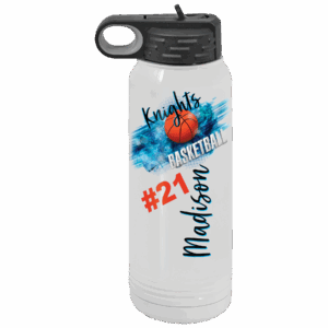 30 oz. White Sublimatable Polar Camel Water Bottle