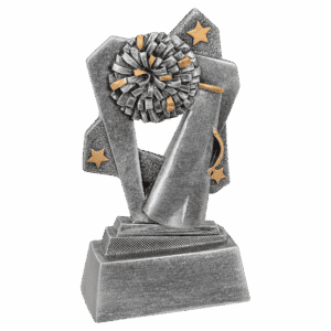 5 1/2" Cheer Triumph Resin
