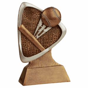 5 1/2" Baseball Triad Resin