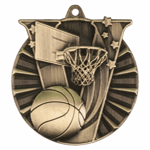2" Basketball Victory Medal
