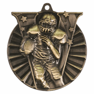 2" Football Victory Medal