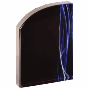 7" Wave Vapor Acrylic