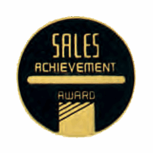 2 1/2" Sales Achievement CAM Medallion
