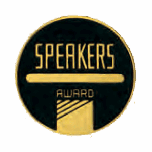 Speaker Award CAM Medallion