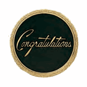 Congratulations CAM Medallion