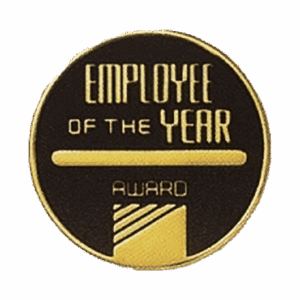 2 1/2" Employee of the Year Medallion