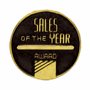 2 1/2" Sales of the Year Award CAM Medallion