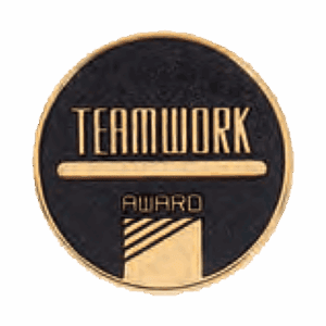 2 1/2" Teamwork CAM Medallion